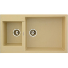 Кухонная мойка Fabiano Quadro 86-50-15 (Cream)