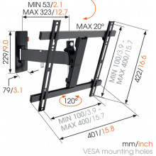 Настенное крепление Vogels W52070