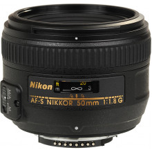 Объектив Nikon 50mm f/1.8G AF-S Nikkor (JAA015DA)