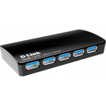 Картридер/USB-хаб D-Link DUB-1370