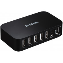Картридер/USB-хаб D-Link DUB-H7 Картридер/USB-хаб D-Link DUB-H7