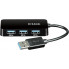 Картридер/USB-хаб D-Link DUB-1341