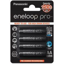 Panasonic Eneloop Pro  4xAA 2500 mAh Panasonic Eneloop Pro  4xAA 2500 mAh