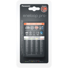 Panasonic Smart-Quick Charger + Eneloop Pro 4xAA 2500 mAh Panasonic Smart-Quick Charger + Eneloop Pro 4xAA 2500 mAh
