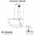 Вытяжка Minola HVS 66102 BL 1000 LED черный