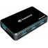 Картридер/USB-хаб Transcend TS-HUB3K