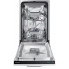 Встраиваемая посудомоечная машина Samsung DW50R4050BB/WT