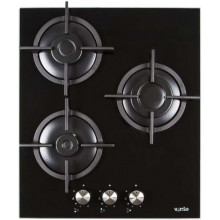 Варочная поверхность VENTOLUX HG430-G3G CS (BK) Варочная поверхность VENTOLUX HG430-G3G CS (BK)