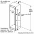 Встраиваемый холодильник Bosch KIS86AFE0