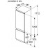 Встраиваемый холодильник Bosch KIV87NS306
