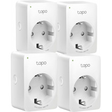 Умная розетка TP-LINK TAPO-P100-4-PACK Умная розетка TP-LINK TAPO-P100-4-PACK