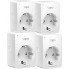 Умная розетка TP-LINK TAPO-P100-4-PACK Умная розетка TP-LINK TAPO-P100-4-PACK