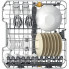 Встраиваемая посудомоечная машина Whirlpool W8IHF58TU