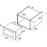 Встраиваемая микроволновая печь Cata MC 20 IX