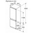 Встраиваемый холодильник Bosch KIN96NSE0