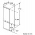 Встраиваемый холодильник Bosch KIS87AF30