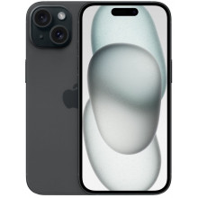 Смартфон Apple  iPhone 15 Esim 128GB Black (MTLV3) Смартфон Apple  iPhone 15 Esim 128GB Black (MTLV3)