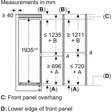 Встраиваемый холодильник Bosch KBN96ADD0 Встраиваемый холодильник Bosch KBN96ADD0