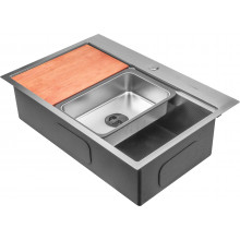 Кухонная мойка Gunter&Hauer Bever 7522 Inox Honey