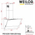Вытяжка Weilor PDS 6230 BL 1000 LED strip