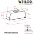 Вытяжка Weilor PPE 8265 SS 1250 LED Strip