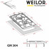 Варочная поверхность Weilor GM 304 WH