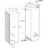 Встраиваемый холодильник Gorenje NRKI517E82WF