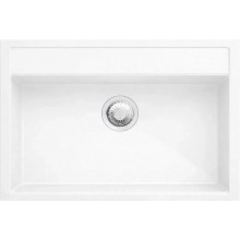 Кухонная мойка Fabiano Quadro 61x51 Alpine White