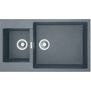 Кухонная мойка Fabiano  Quadro 86x50x15 Titanium