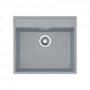 Кухонная мойка Fabiano Quadro 56-51 Grey Metallic