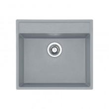 Кухонная мойка Fabiano Quadro 56-51 Grey Metallic Кухонная мойка Fabiano Quadro 56-51 Grey Metallic