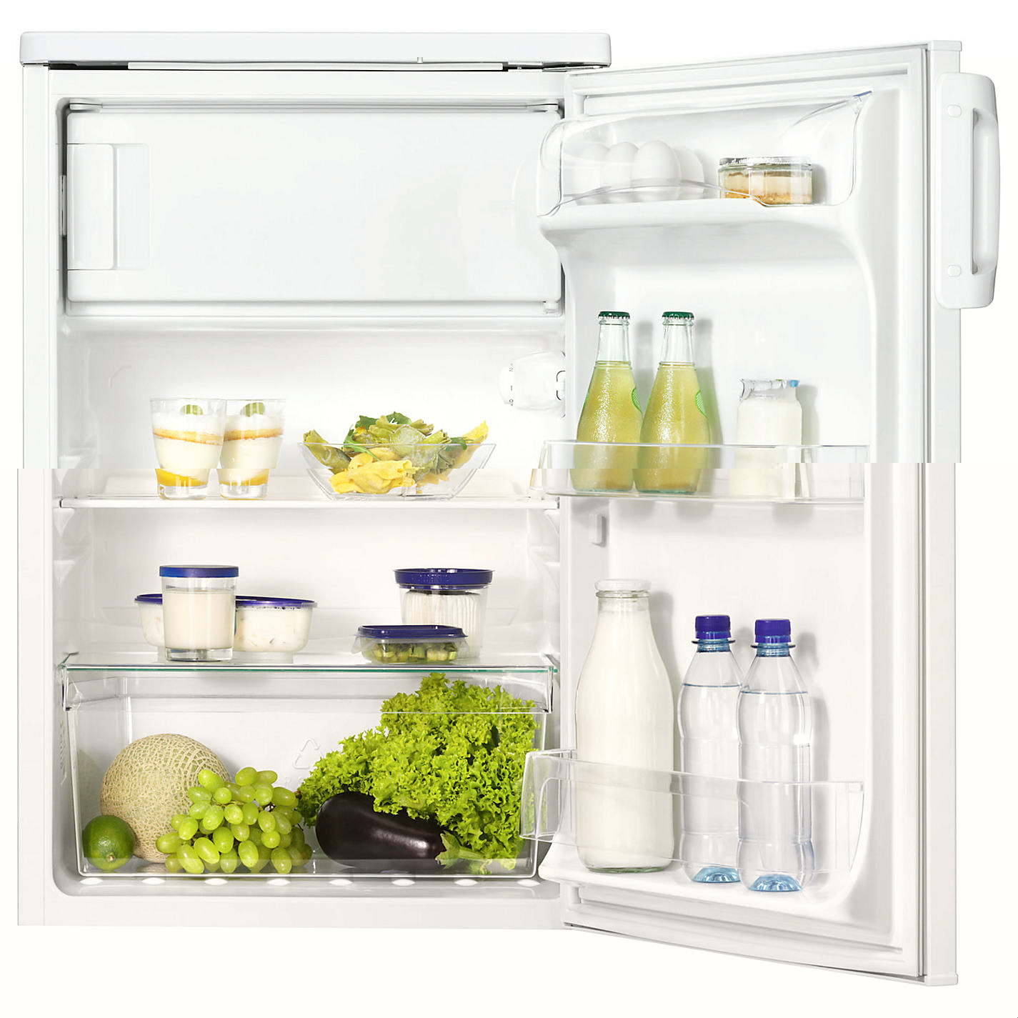 однокамерный холодильник Занусси